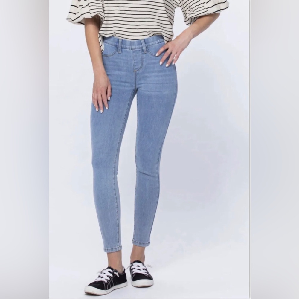 Judy Blue Womens High Rise Skinny Fit Denim Jeans Size 15/32 Medium Blue Wash =N